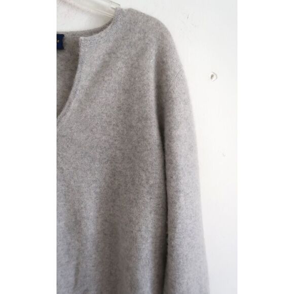Charter Club Gray 2-Ply Cashmere Sweater - Size Medium - Picture 3 of 8